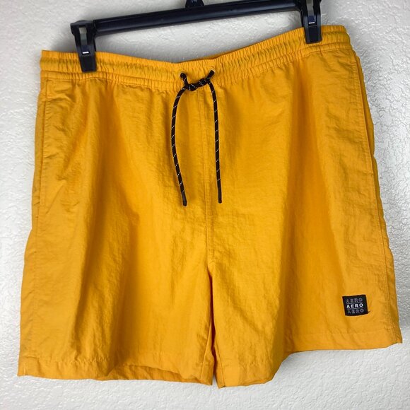 Aeropostale Men's Basketball Mesh Lined Sports Shorts Drawstring Size XL - Picture 1 of 11